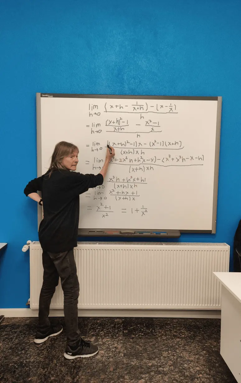 Math tutoring session